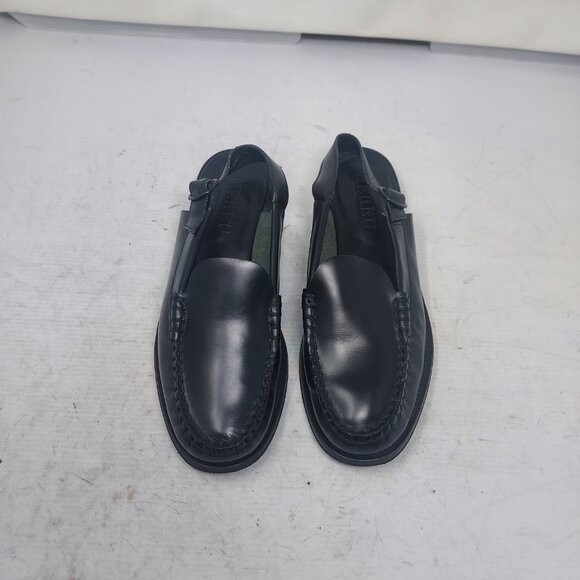 Hereu Black Raiger Heeled Sling Back Shoe - Picture 8 of 11